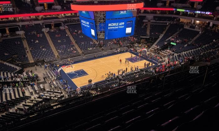 Target Center - Section 234 Seat View
