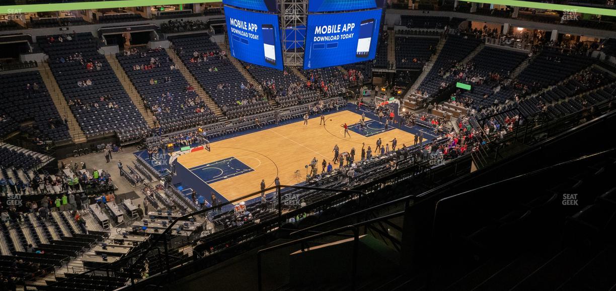 Target Center - Section 235 Seat View