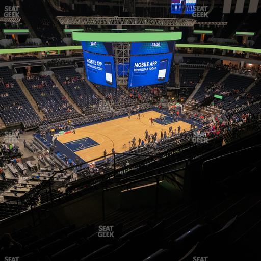Target Center - Section 235 Seat View