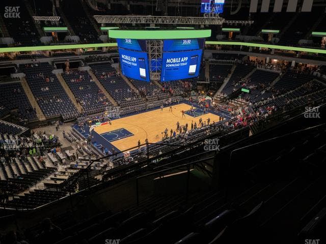 Target Center - Section 235 Seat View