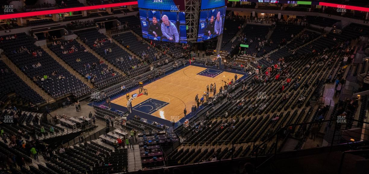 Target Center - Section 237 Seat View