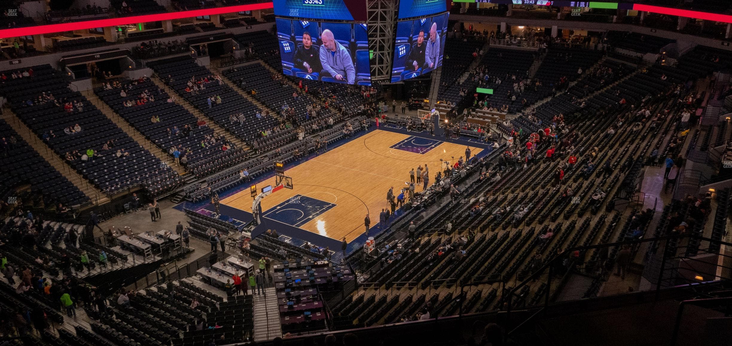Target Center - Section 237 Seat View