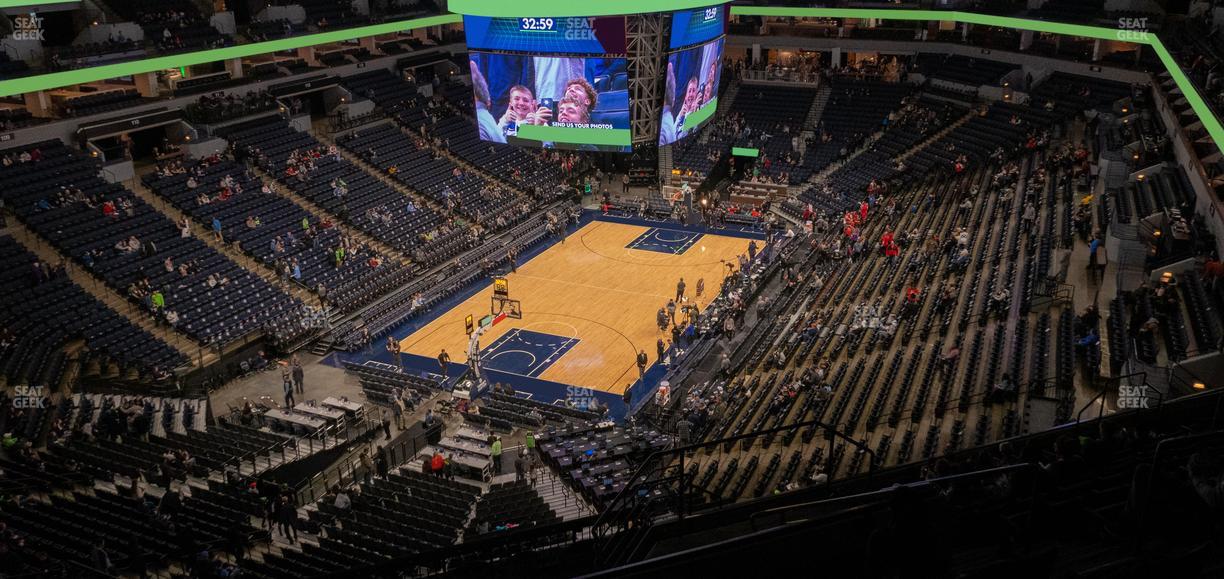 Target Center - Section 238 Seat View