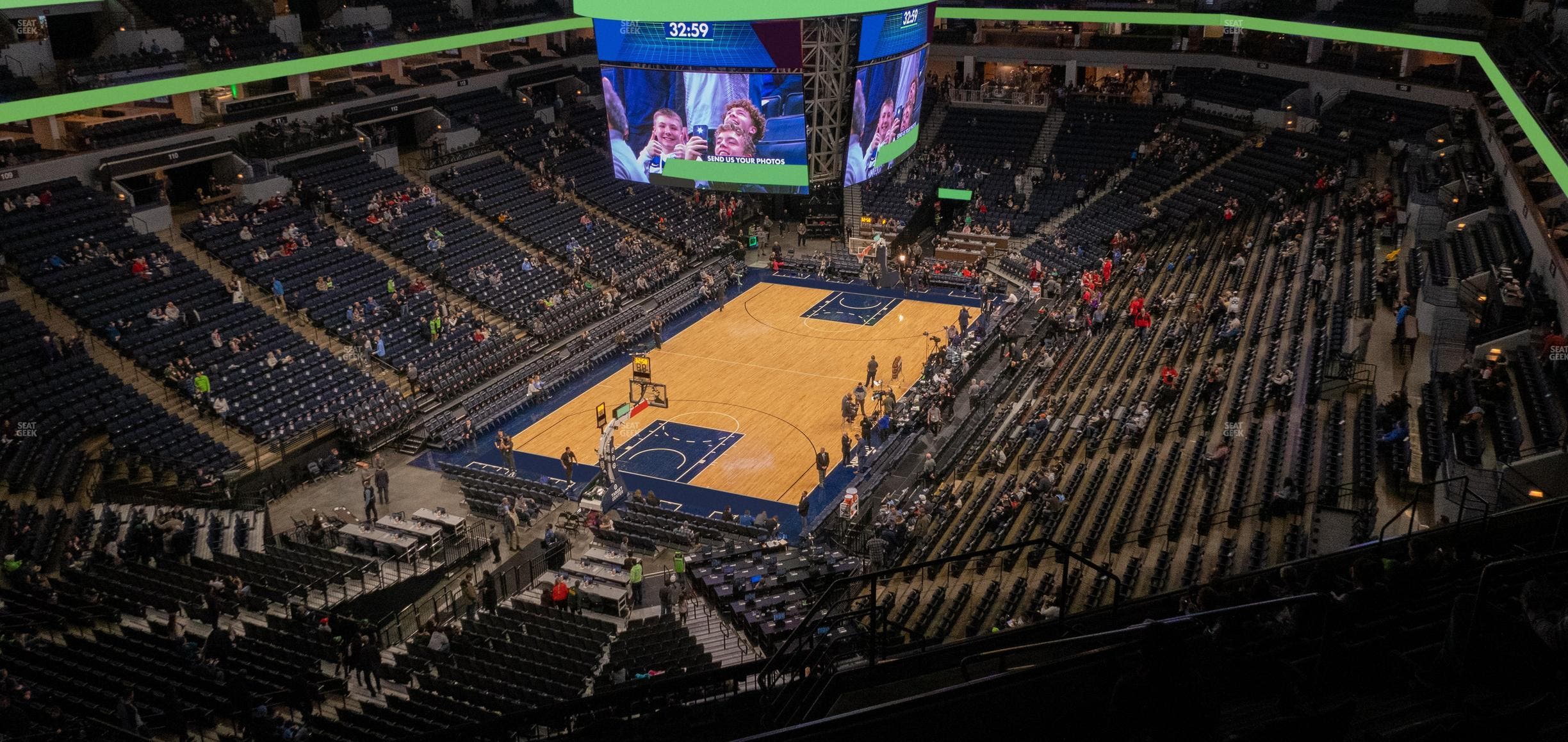 Target Center - Section 238 Seat View