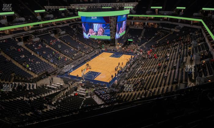 Target Center - Section 238 Seat View