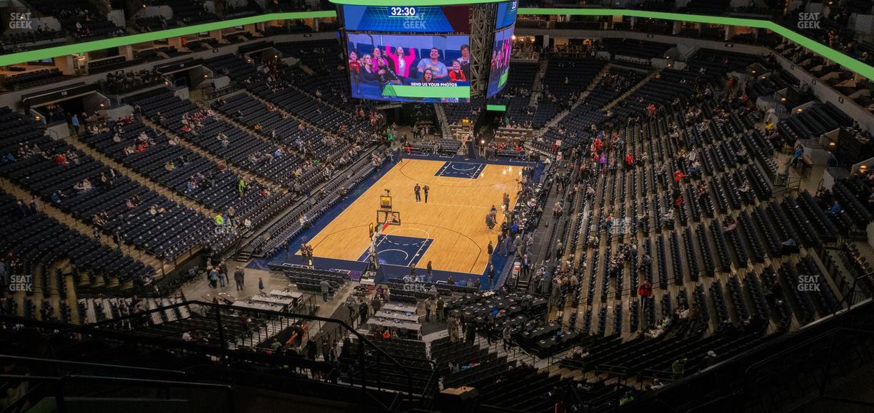 Target Center - Section 239 Seat View