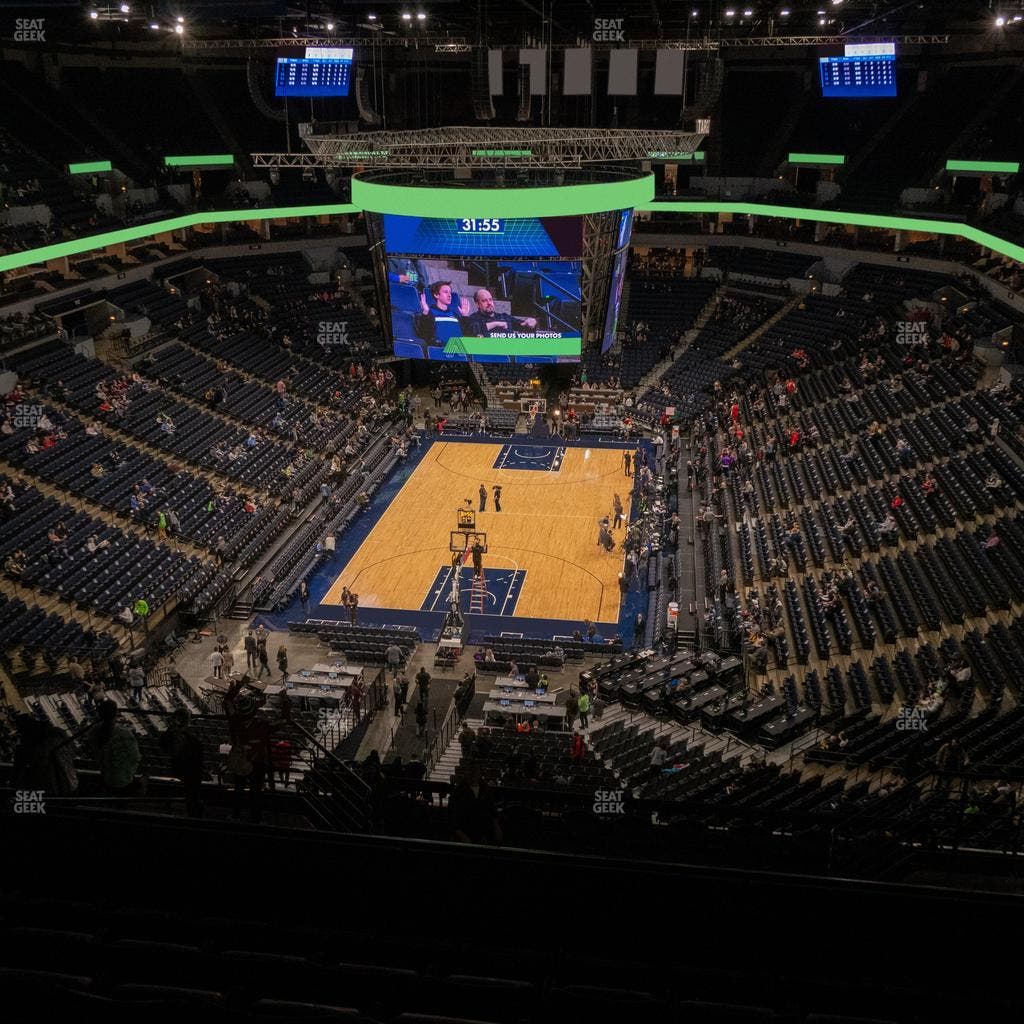 Target Center - Section 240 Seat View