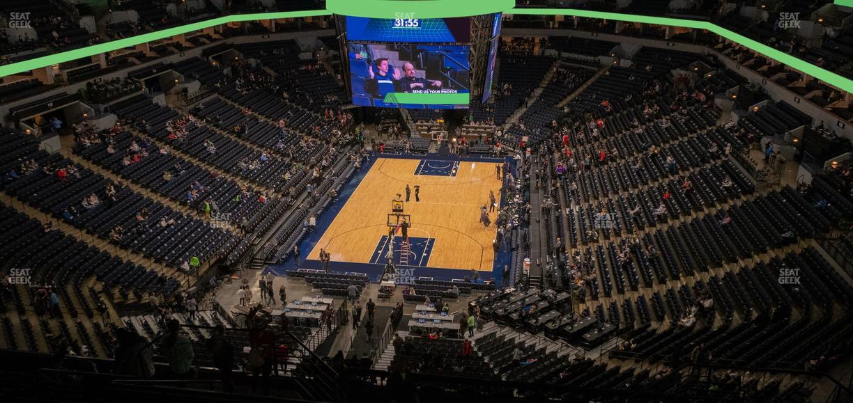 Target Center - Section 240 Seat View