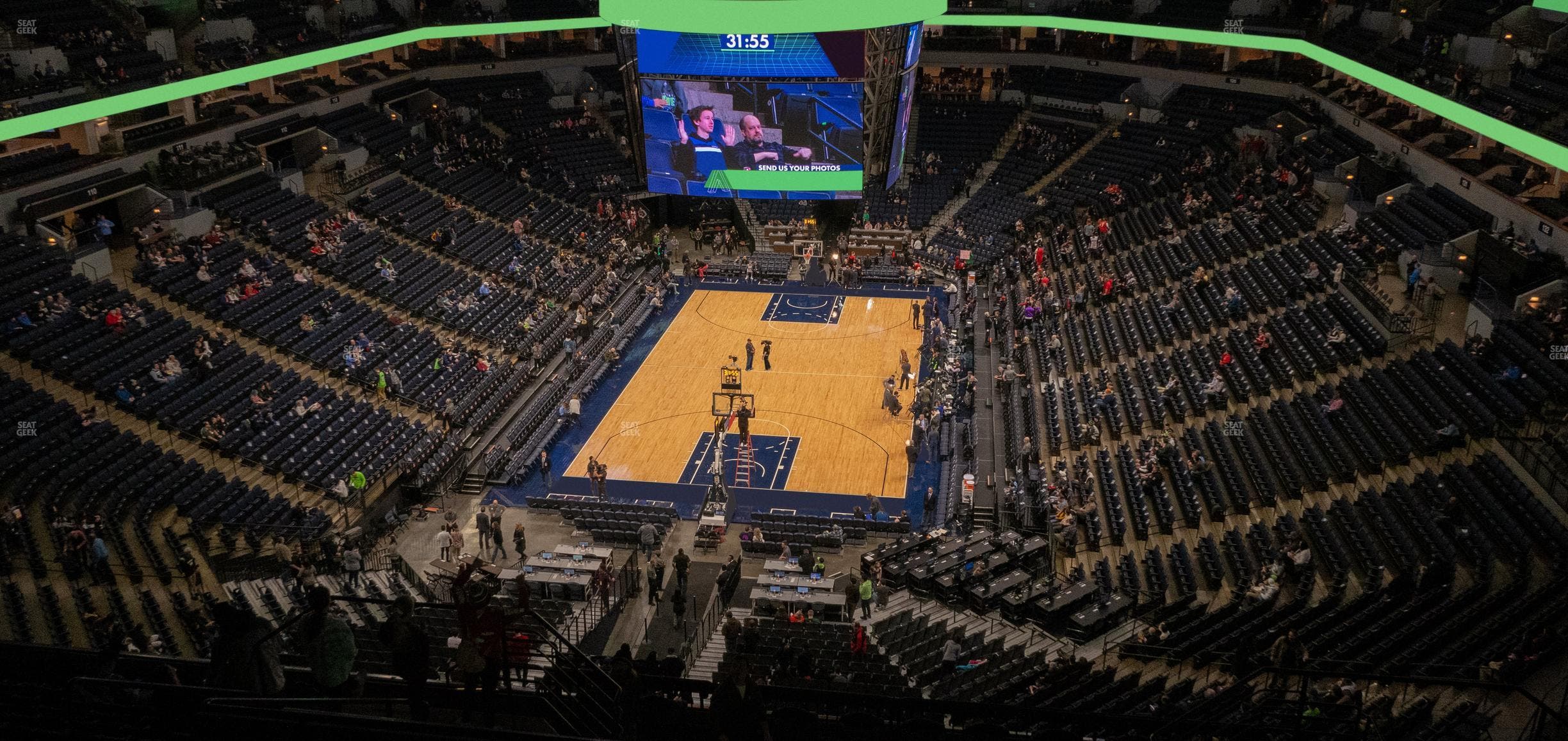 Target Center - Section 240 Seat View