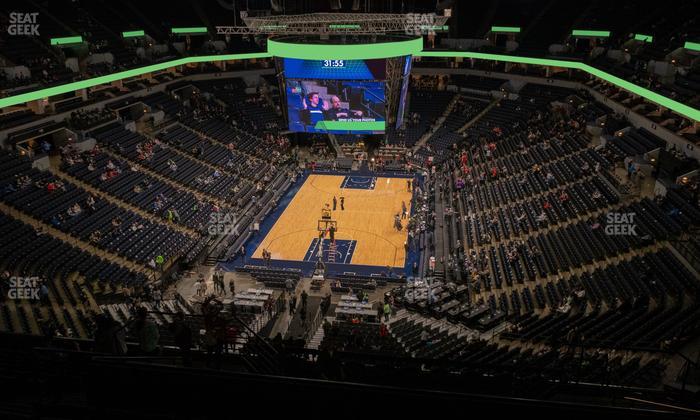 Target Center - Section 240 Seat View
