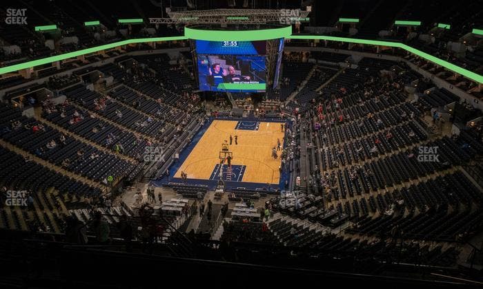 Target Center - Section 240 Seat View