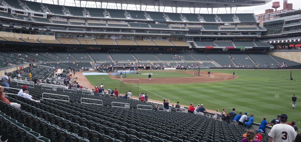 Target Field - Section 101 Seat View