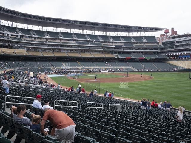 Target Field - Section 102 Seat View