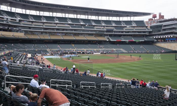 Target Field - Section 102 Seat View
