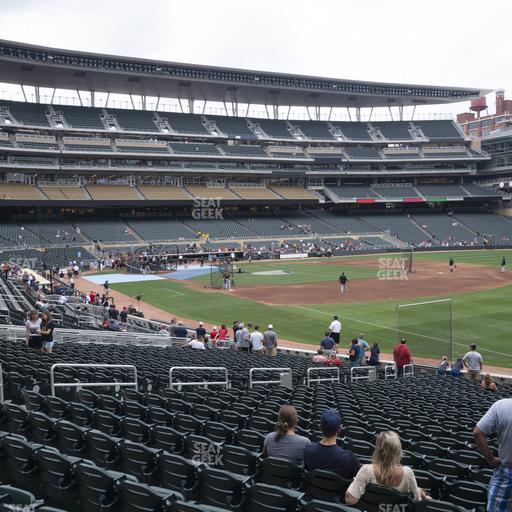 Target Field - Section 103 Seat View