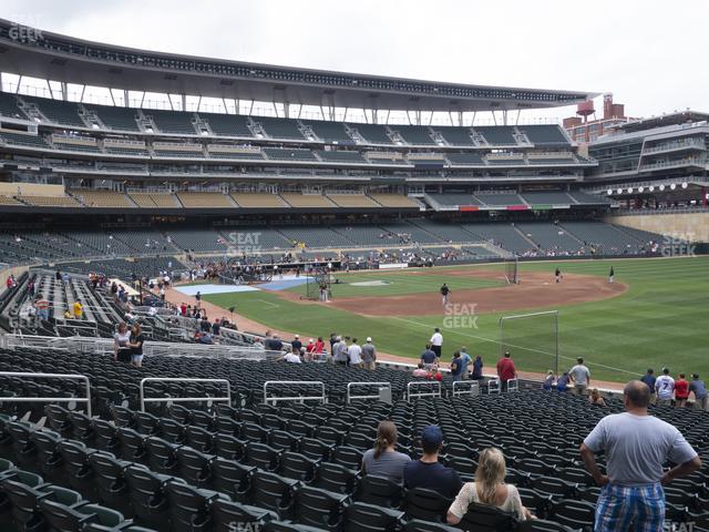Target Field - Section 103 Seat View Target Field - Section 103 Seat View