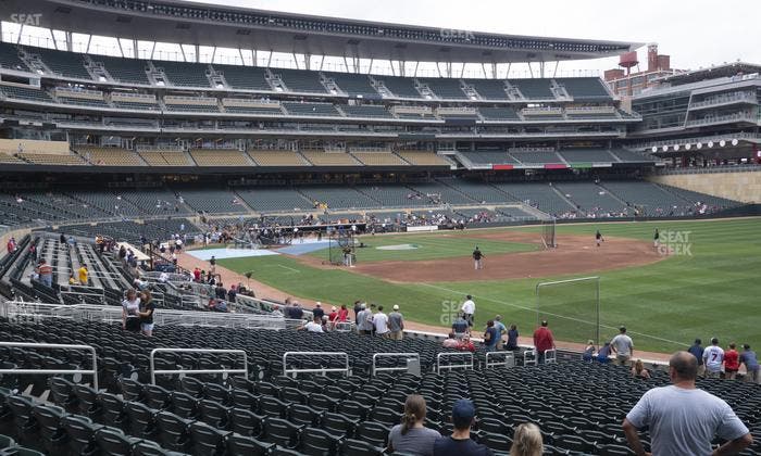 Target Field - Section 103 Seat View
