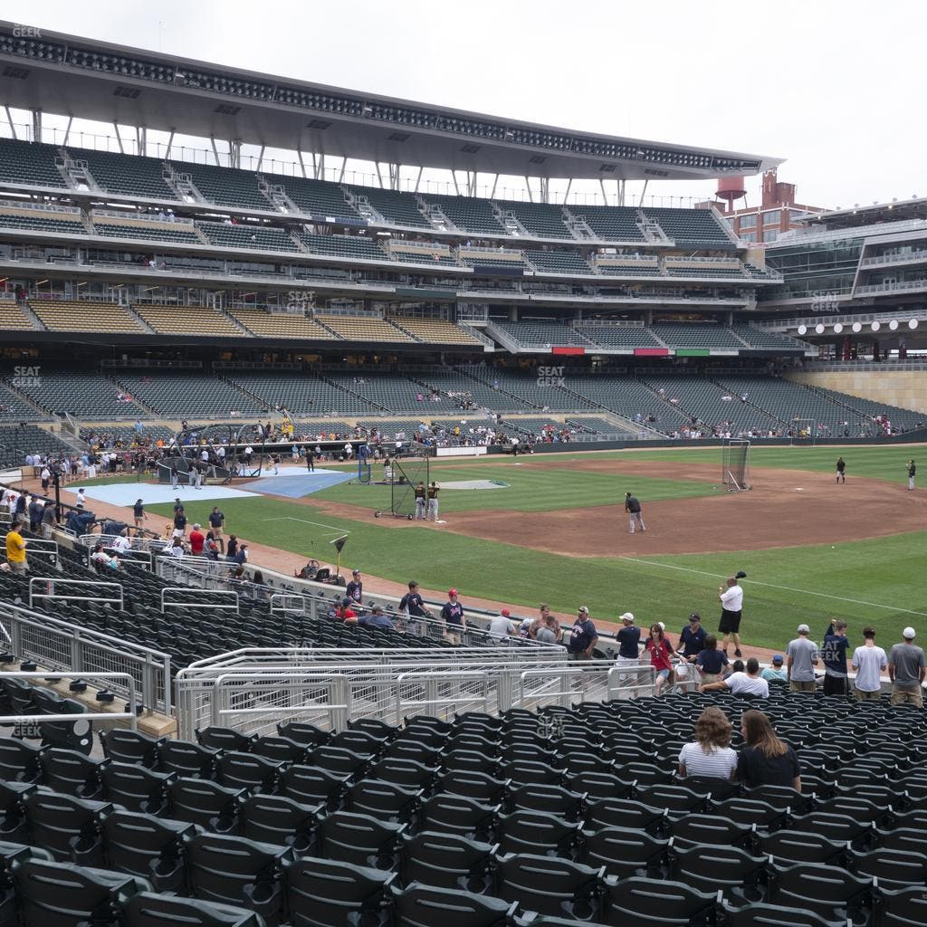 Target Field - Section 104 Seat View