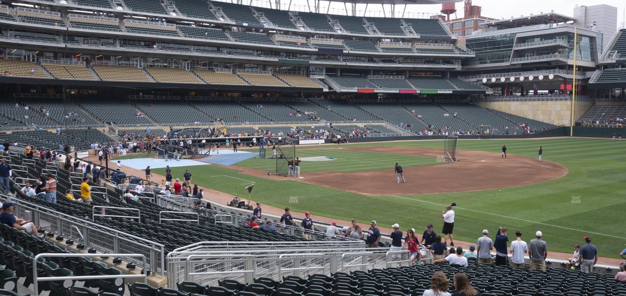 Target Field - Section 104 Seat View