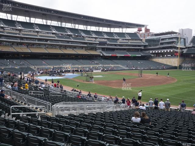 Target Field - Section 104 Seat View