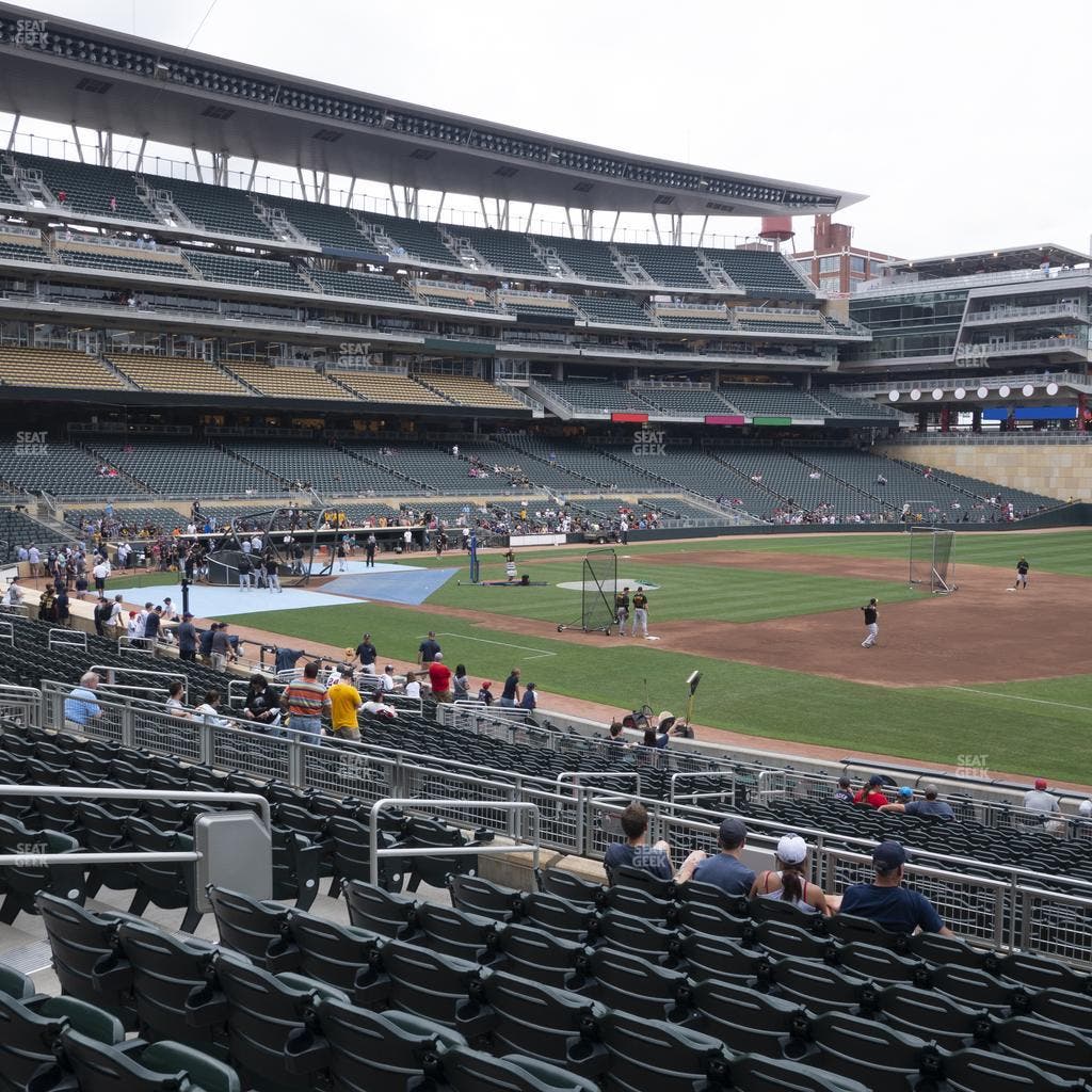 Target Field - Section 105 Seat View