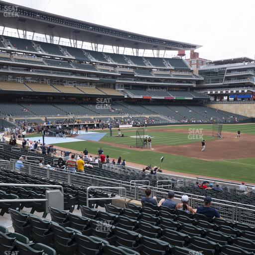 Target Field - Section 105 Seat View