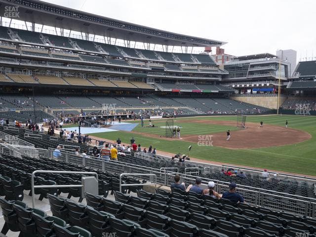 Target Field - Section 105 Seat View