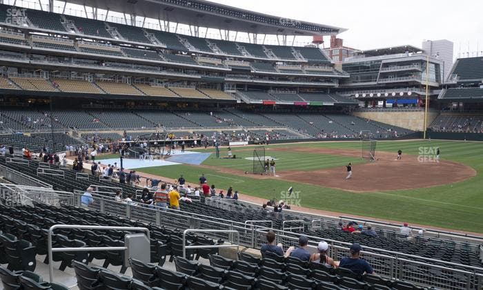 Target Field - Section 105 Seat View