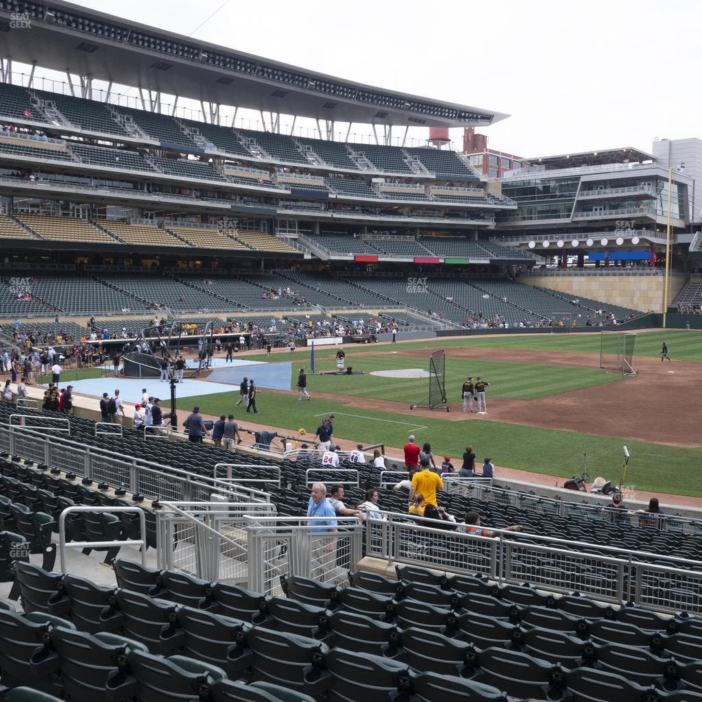 Target Field - Section 106 Seat View