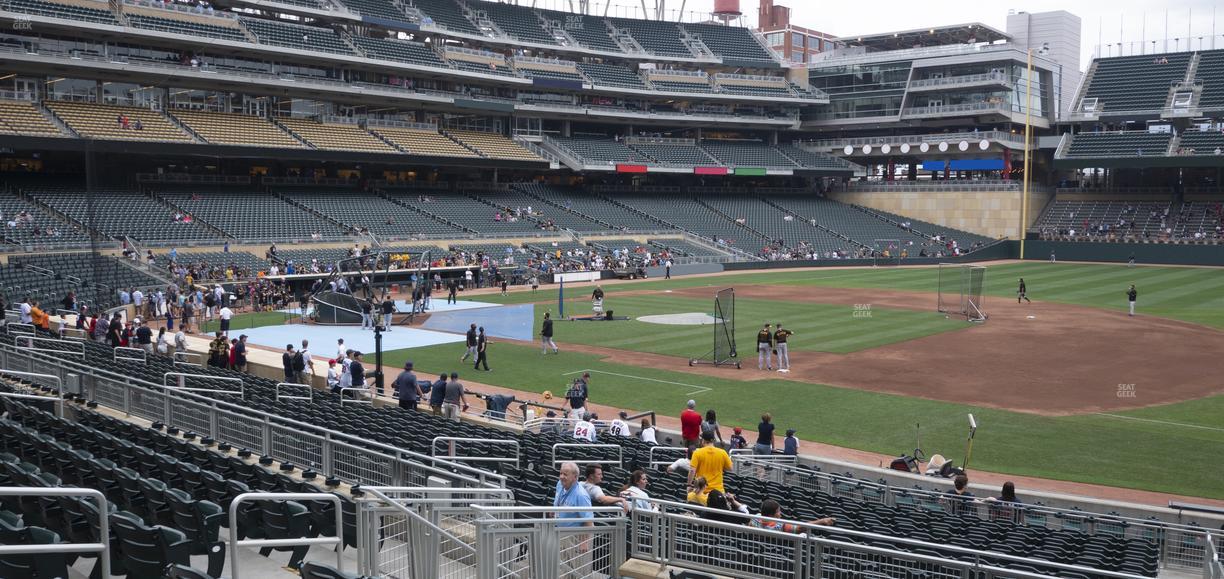 Target Field - Section 106 Seat View
