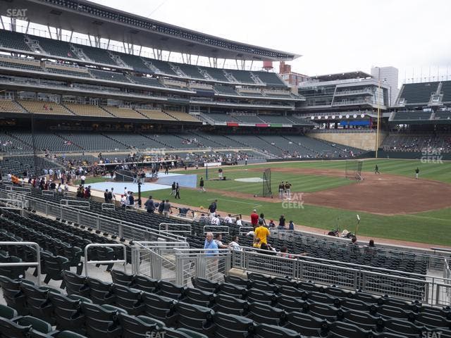 Target Field - Section 106 Seat View