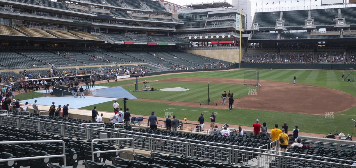 Target Field - Section 107 Seat View