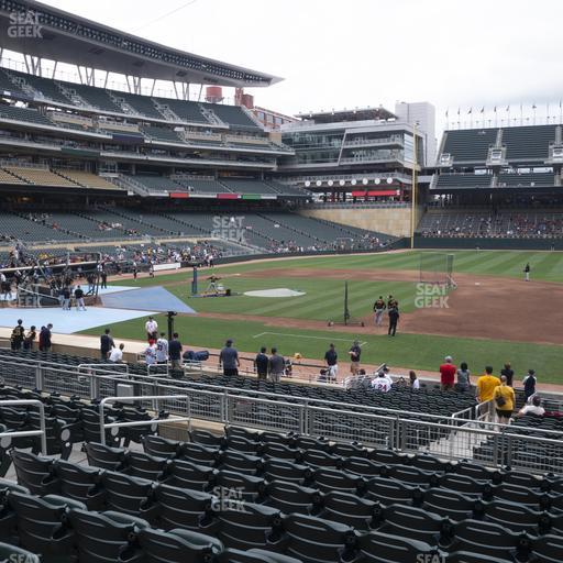 Target Field - Section 107 Seat View
