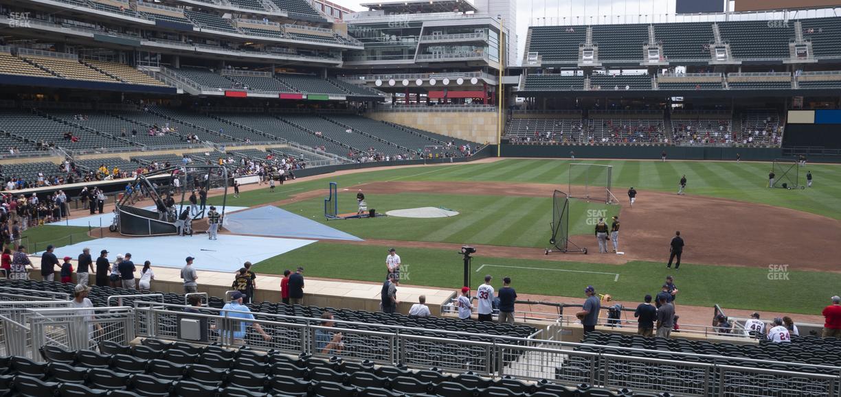 Target Field - Section 108 Seat View