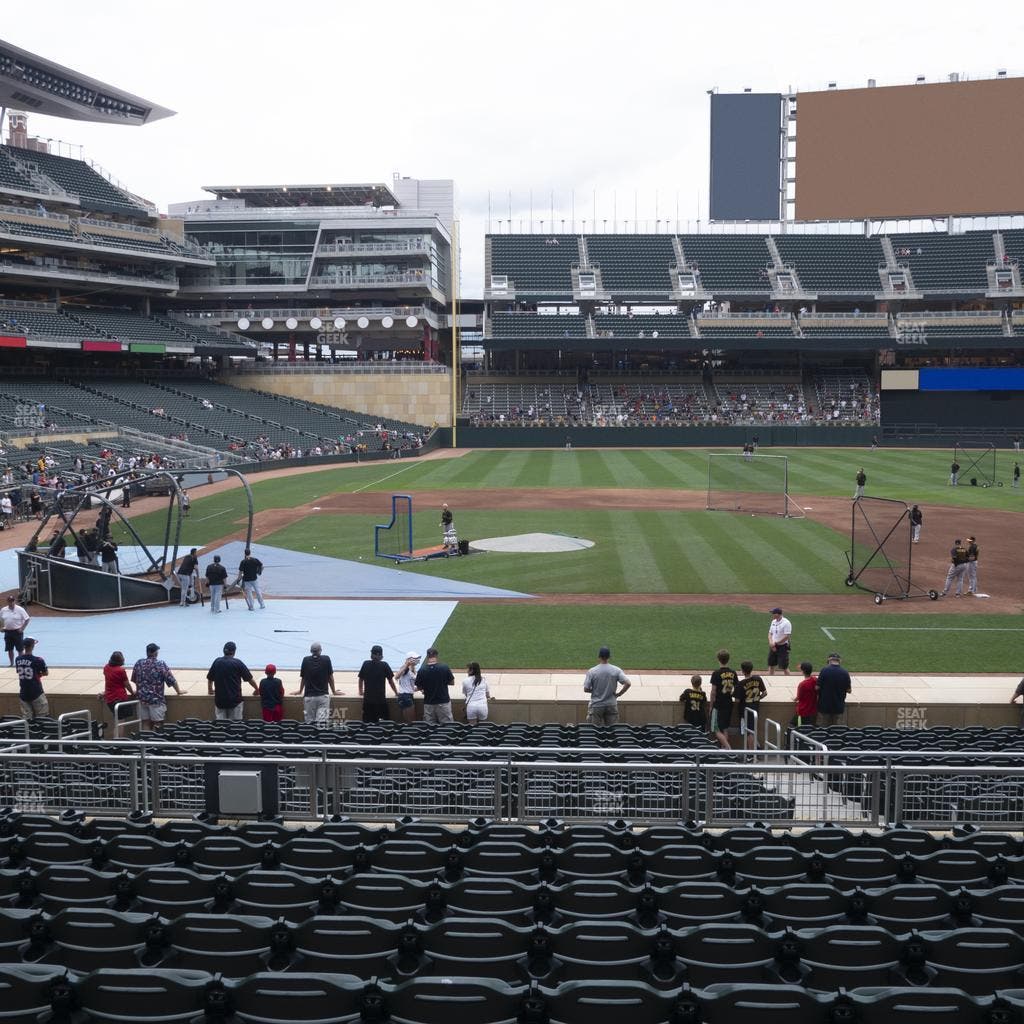 Target Field - Section 109 Seat View