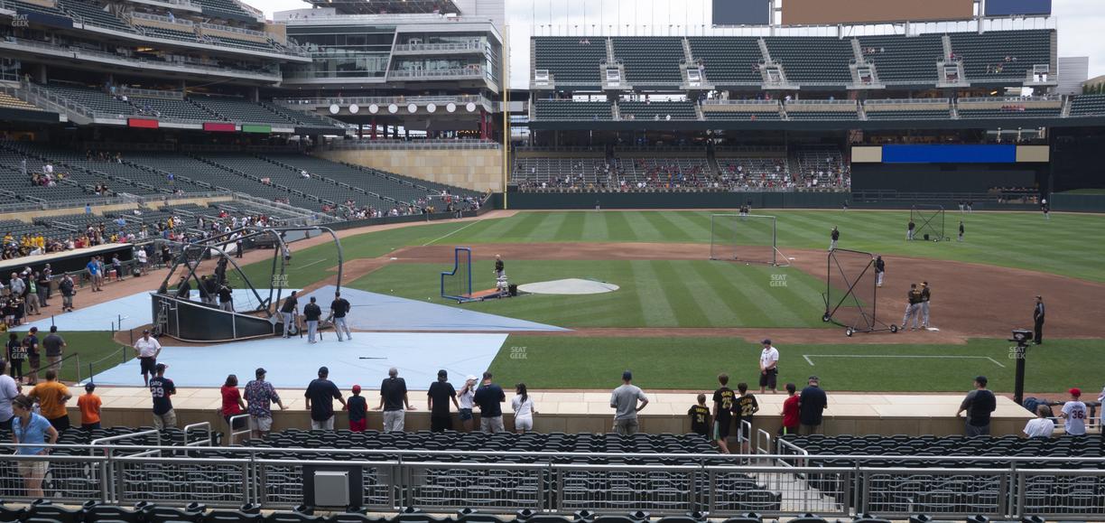 Target Field - Section 109 Seat View