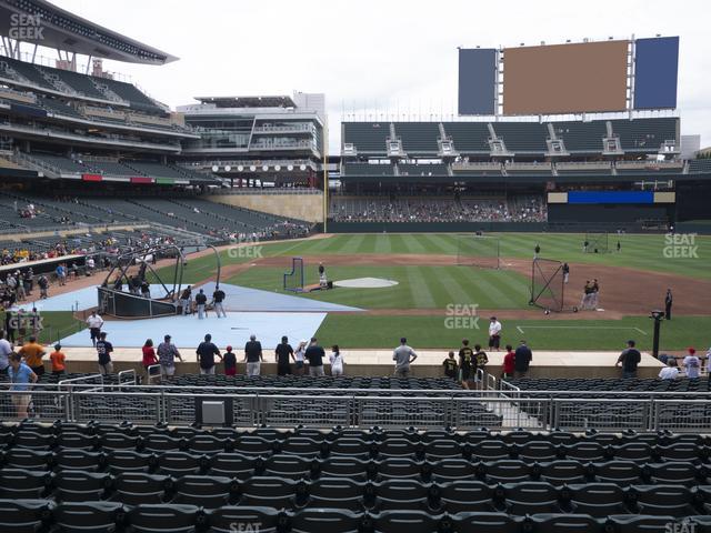 Target Field - Section 109 Seat View Target Field - Section 109 Seat View