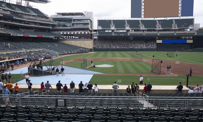 Target Field - Section 109 Seat View