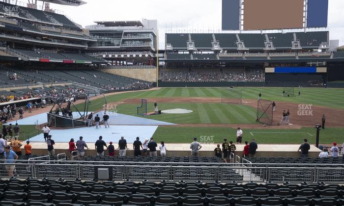 Target Field - Section 109 Seat View