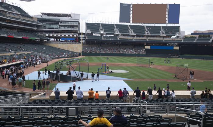 Target Field - Section 110 Seat View