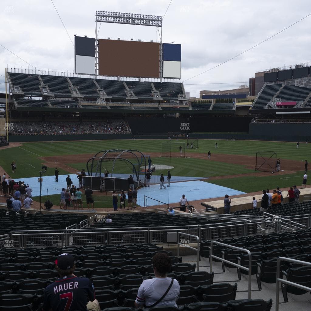 Target Field - Section 112 Seat View