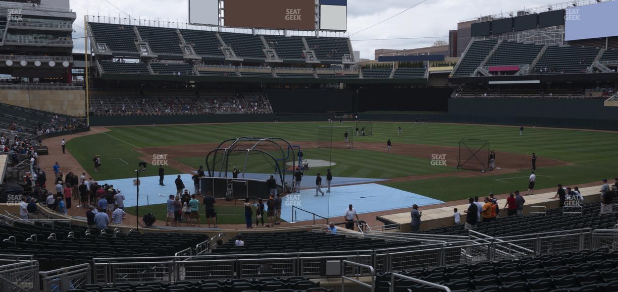 Target Field - Section 112 Seat View