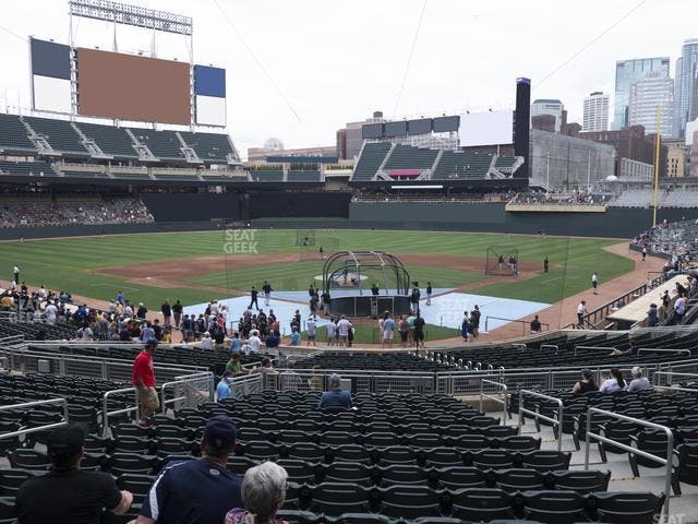 Target Field - Section 115 Seat View