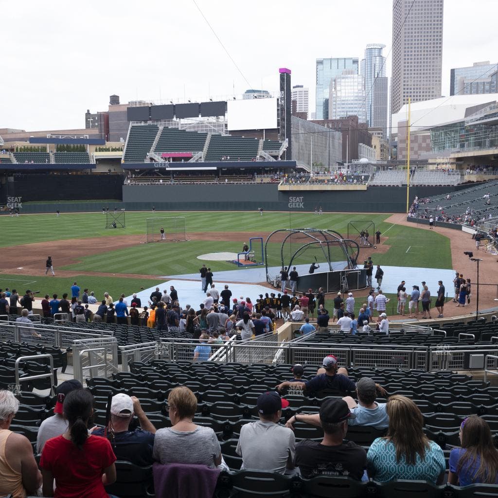 Target Field - Section 117 Seat View