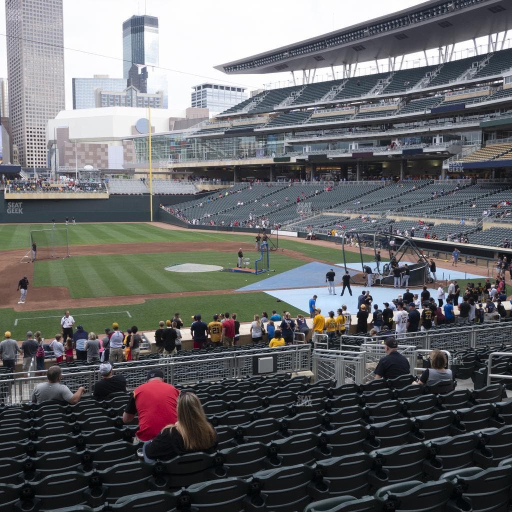 Target Field - Section 120 Seat View