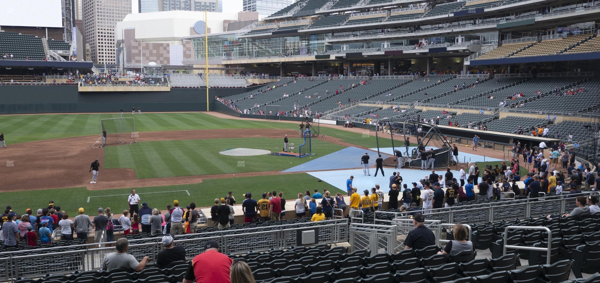 Target Field - Section 120 Seat View