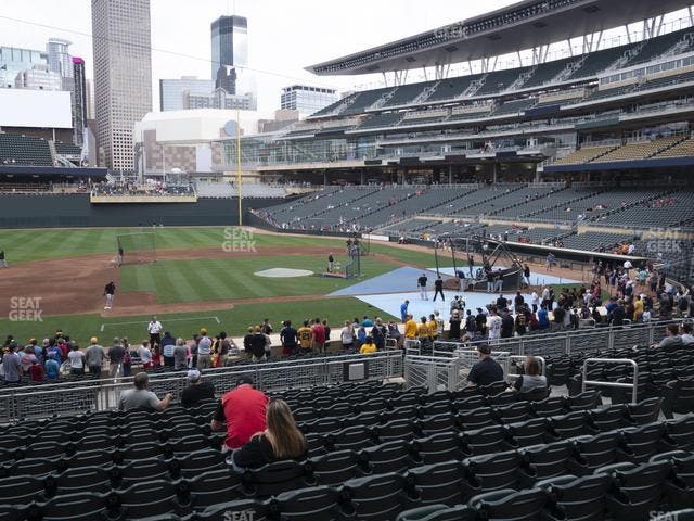 Target Field - Section 120 Seat View