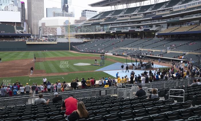 Target Field - Section 120 Seat View