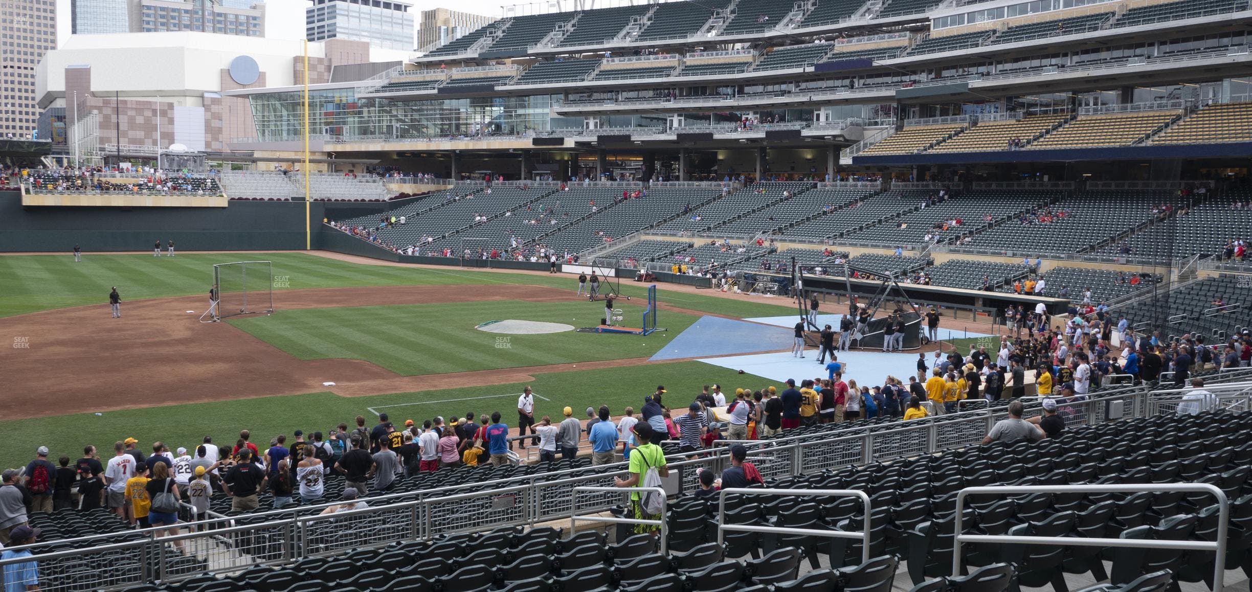 Target Field - Section 121 Seat View