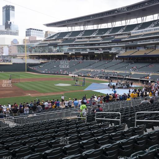 Target Field - Section 121 Seat View